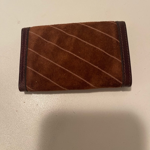 Bosca beautiful new keyholder with packets. seude with brown leather - Picture 3 of 10